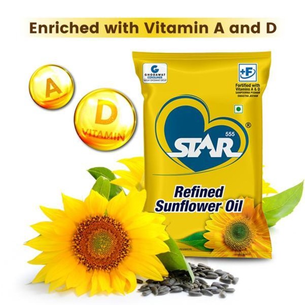 Sunflower oil packaging